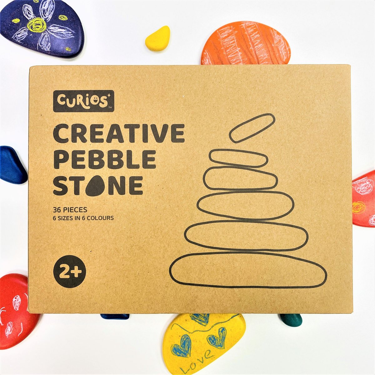 Curios - Creative Pebble Stone(SG)