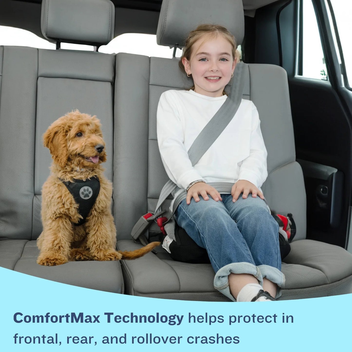 BUBBLEBUM INFLATABLE CAR BOOSTER SEAT - TRAVEL BOOSTER SEAT(SG)