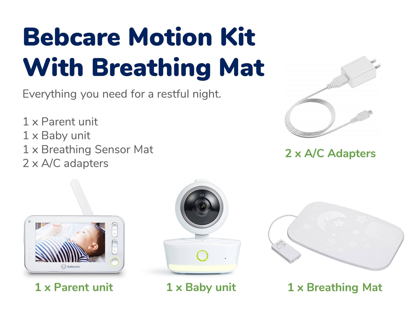 BEBCARE MOTION - SMART VIDEO BABY MONITOR(SG)
