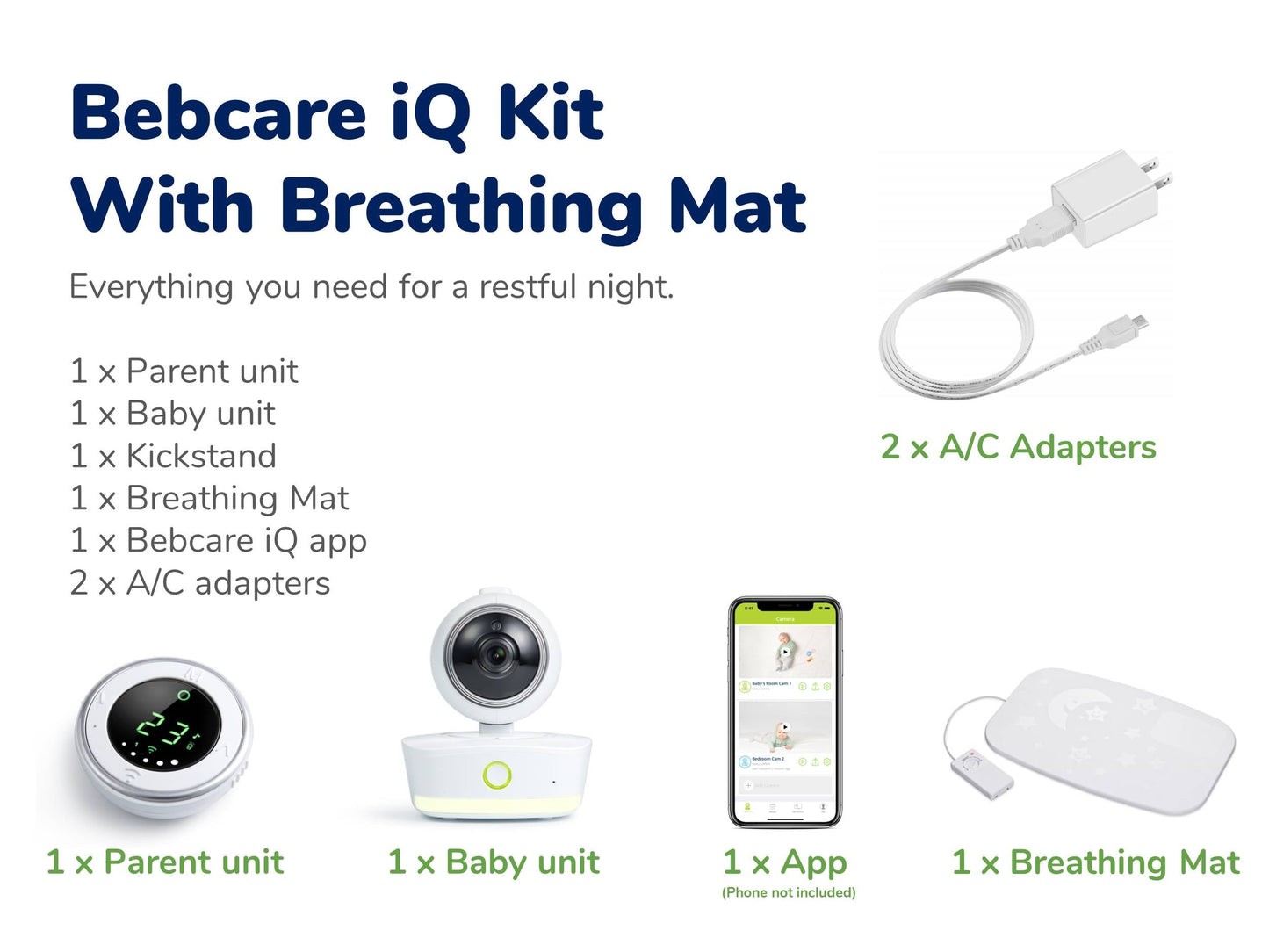 BEBCARE IQ - WIFI HD BABY MONITOR(SG)