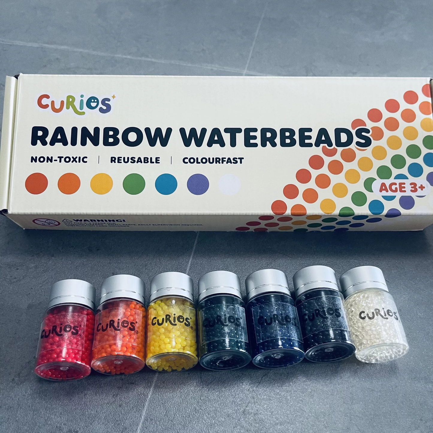 Curios - Rainbow Waterbeads(SG)