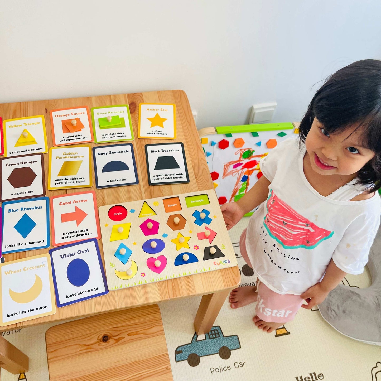 Curios - Magnetic Shape Board(SG)