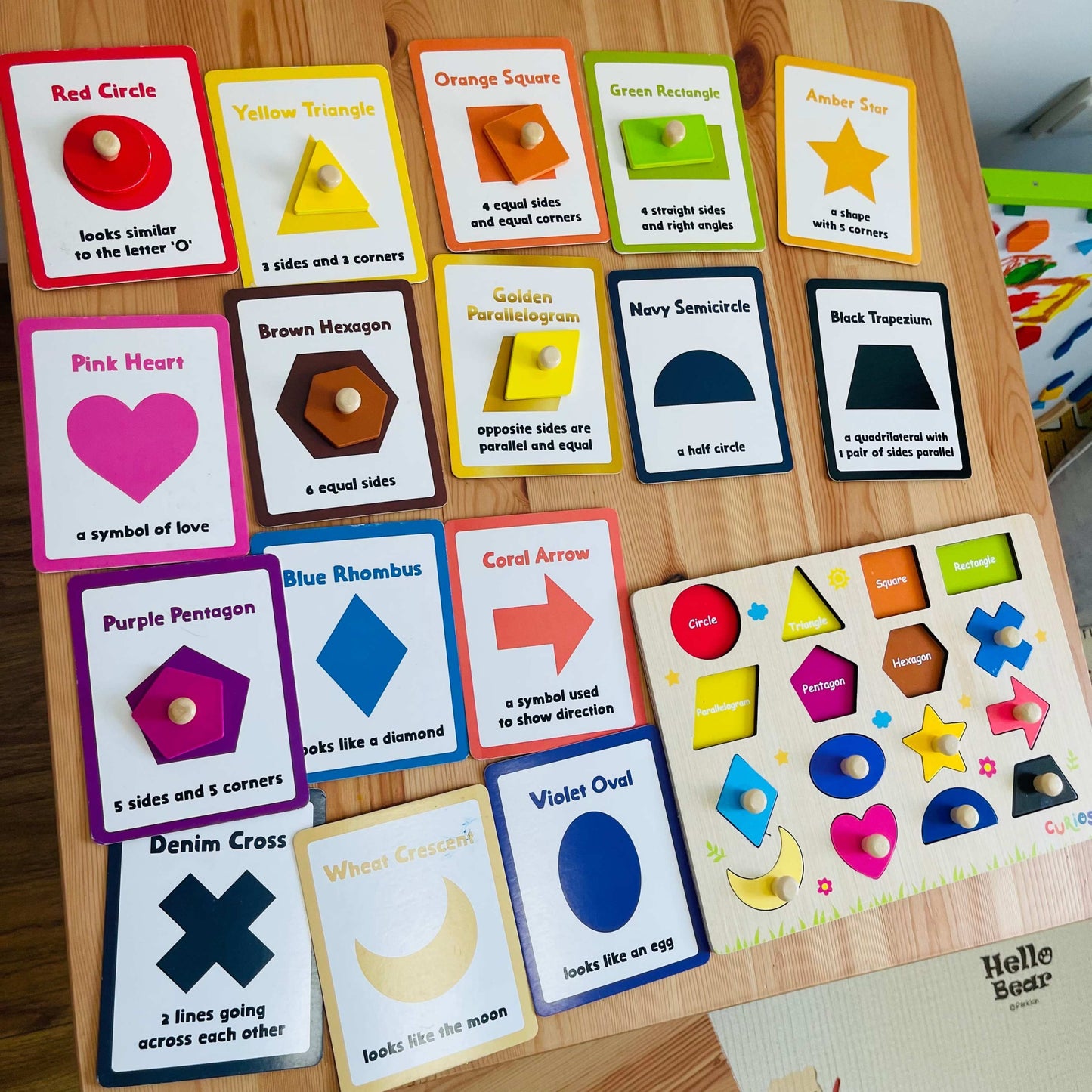 Curios - Magnetic Shape Board(SG)