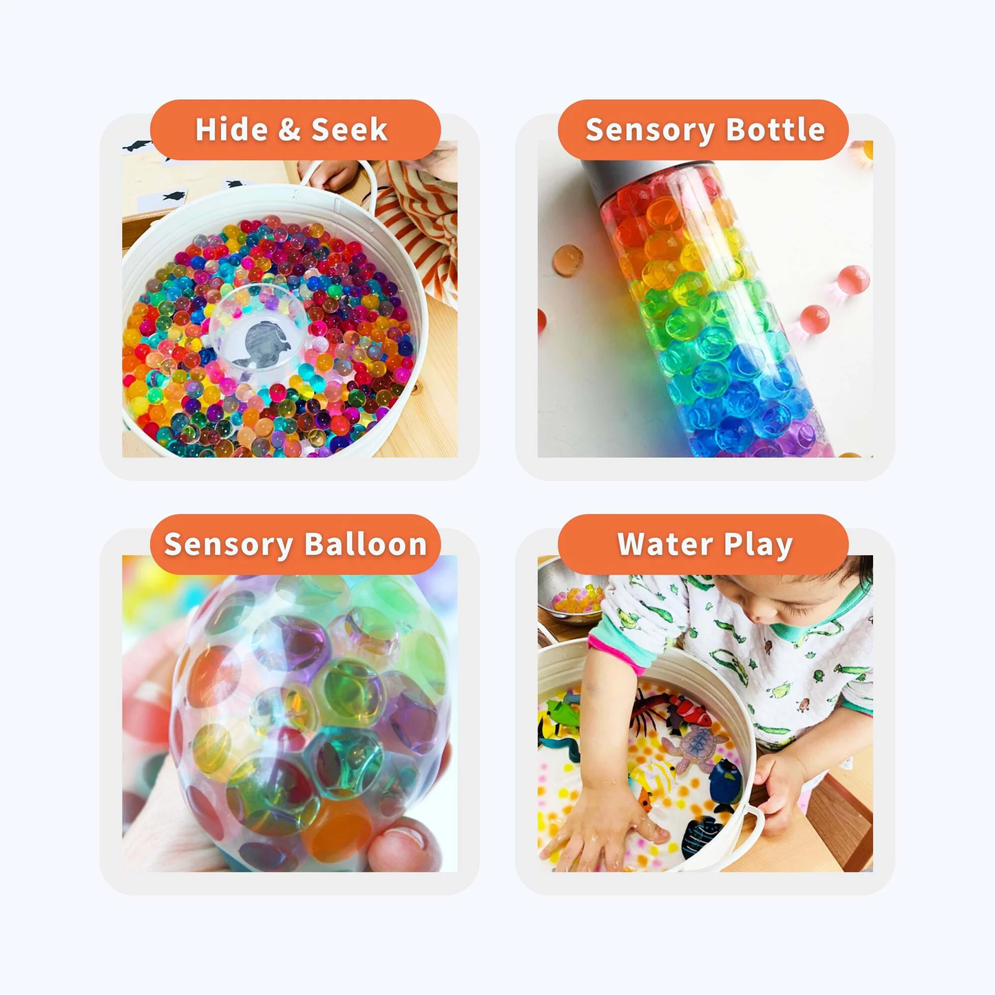 Curios - Rainbow Waterbeads(SG)