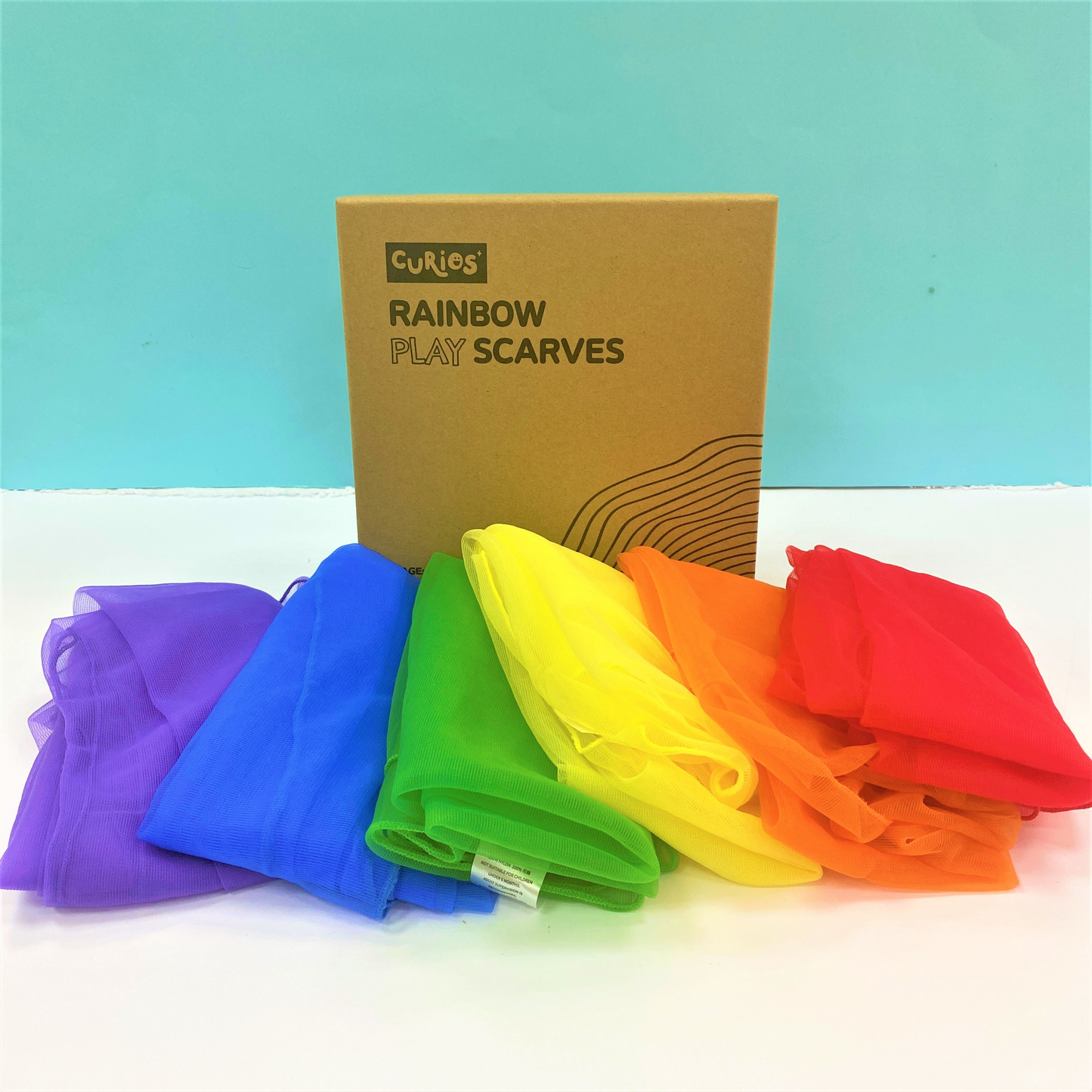 Curios - Rainbow Play Scarves(SG)