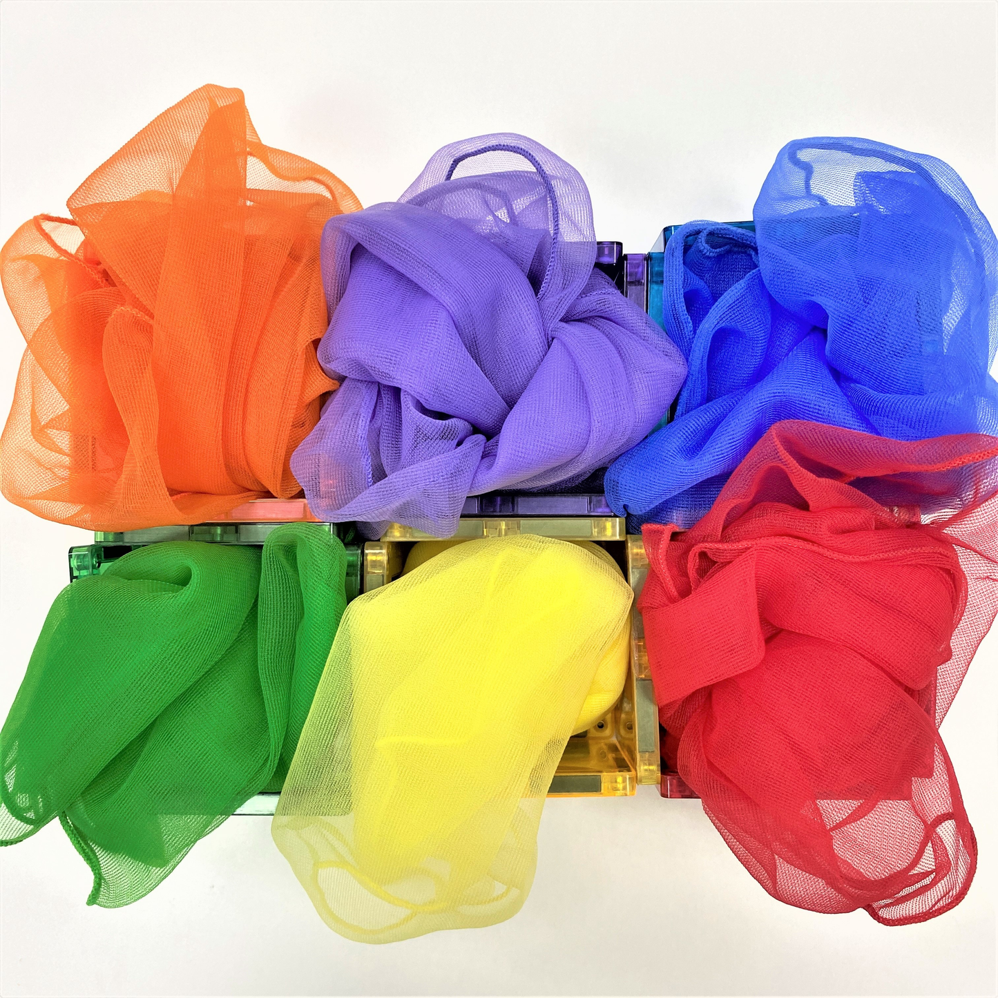 Curios - Rainbow Play Scarves(SG)