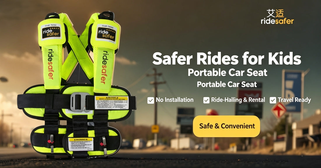 RideSafer Travel Vest｜Portable Safety Solution for Family Travel