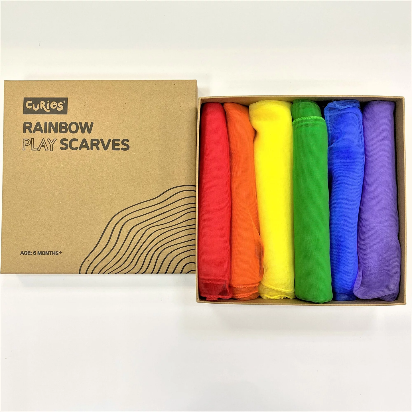Curios - Rainbow Play Scarves（SG）
